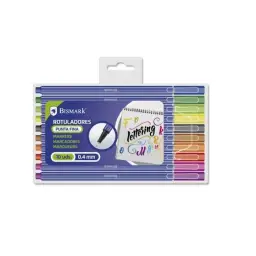 ROTULADOR LETTERING BISMARK FINA+PINCEL PACK 12