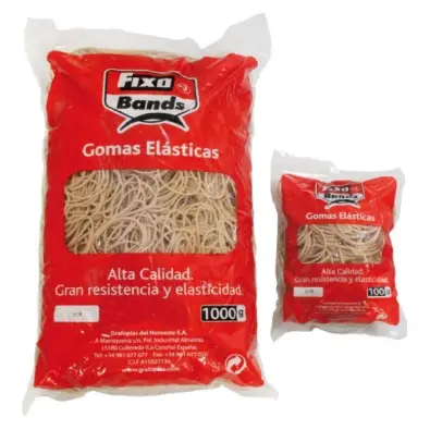 BOLSA GOMA ELÁSTICA 200X3 100GR.