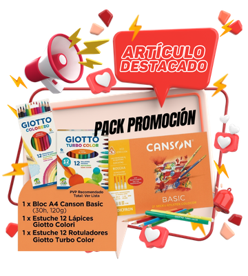 Pack promo Giotto Canson