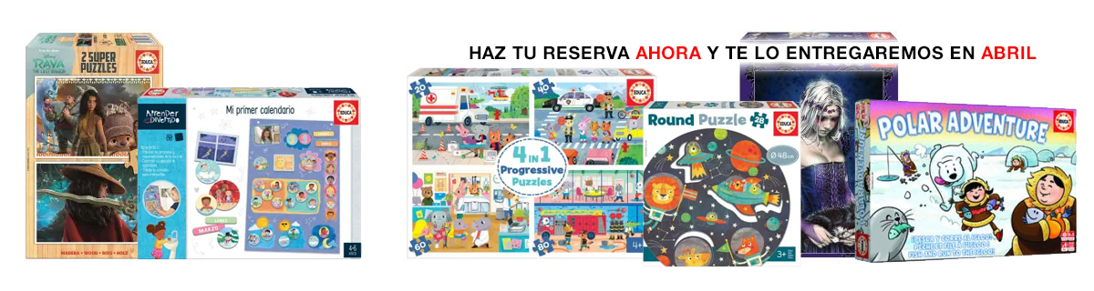 Novedades puzzles EDUCA