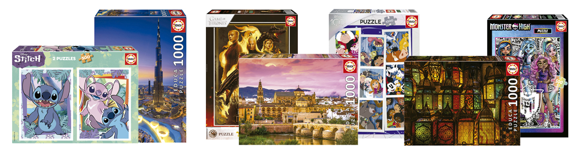 Novedades puzzles EDUCA